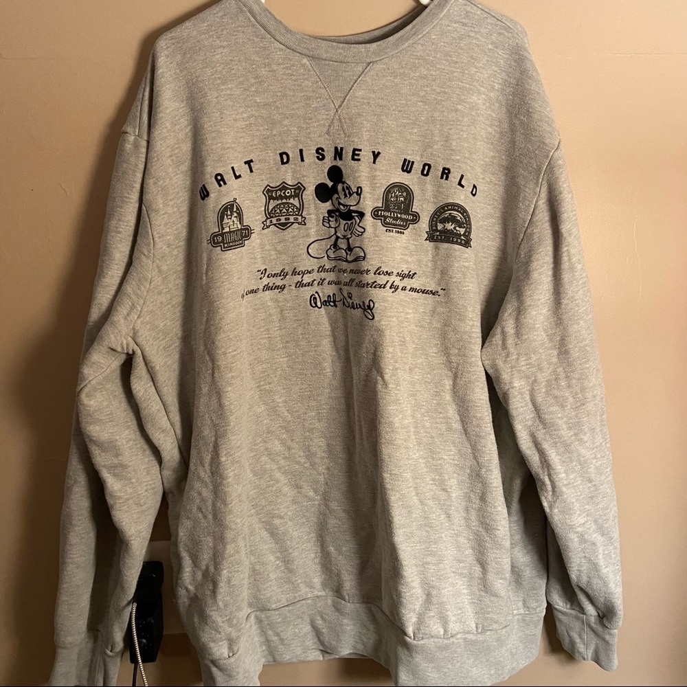 Sweatshirt from DisneyWorld! Good condition
